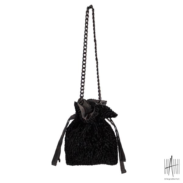 Allegra Bortoli™ | Black Faux Fur